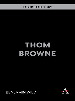 cover image of Thom Browne